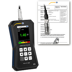 PCE รุ่น VT - 3800-ICA incl. ISO Calibration Certificate มาตรความเร่ง Accelerometer
