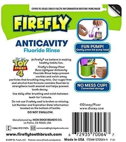 น้ำยาบ้วนปากเด็กผสมฟลูออไรด์ป้องกันฟันผุ Toy Story Buzz Lightyear รสองุ่น 16 Ounce ราคา : 590 บาท
