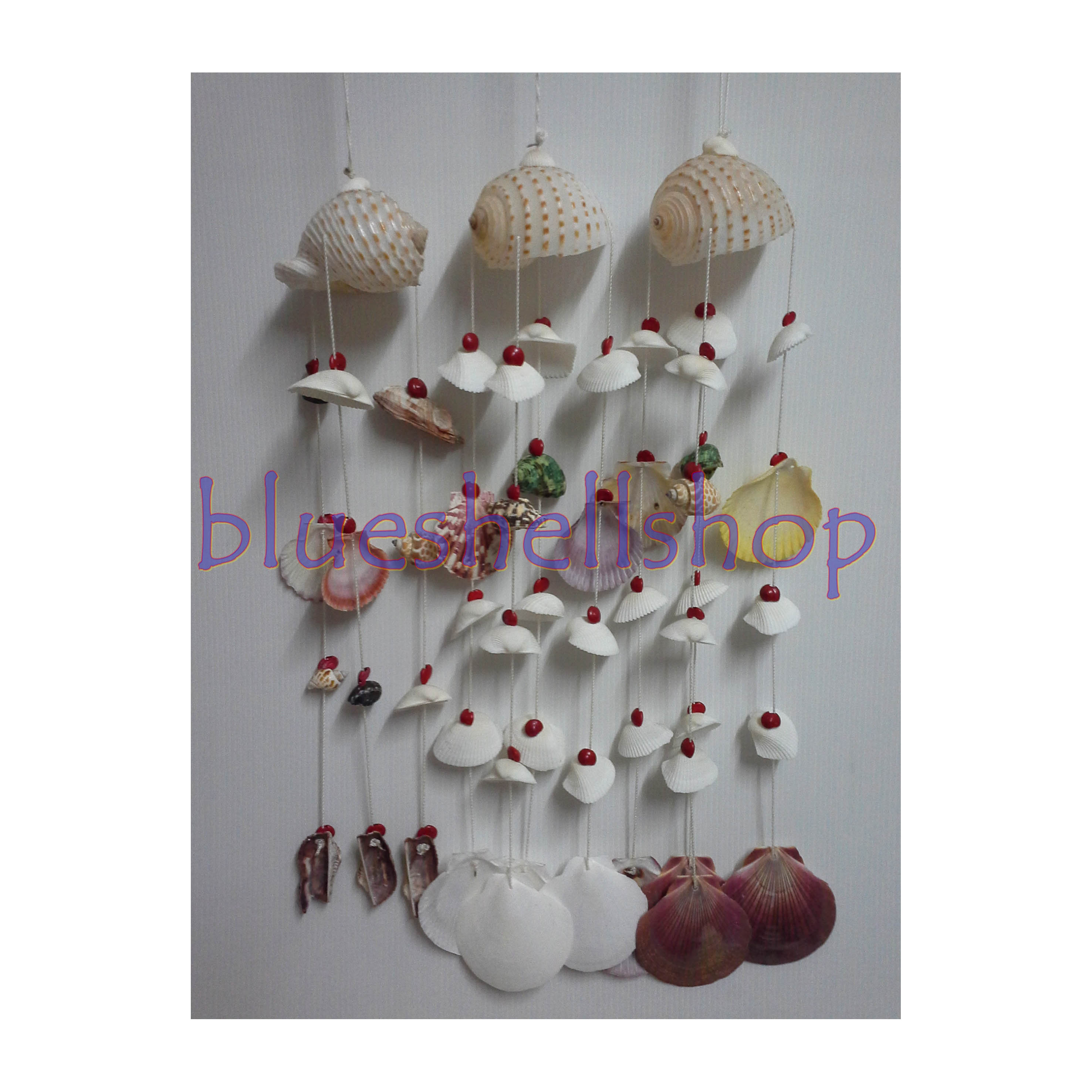 โมบายหอยไม้ตรง โมบายหอยสีสาน