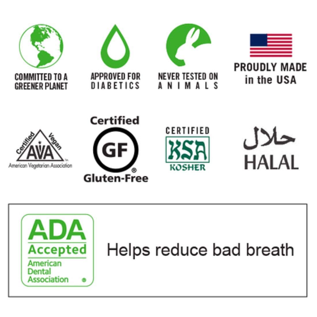 TheraBreath น้ำยาบ้วนปาก สูตรปราศจากแอลกอฮอล์ ได้รับ 24-Hour Fresh Breath Oral Rinse, Mild Mint, 3.0 fl oz