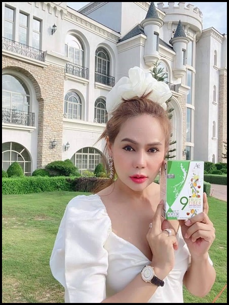 9 ฟรุตตี้ ไฟเบอร์ 9Fruity Fiber Aurarich ดีท็อกซ์ออร่าริช
