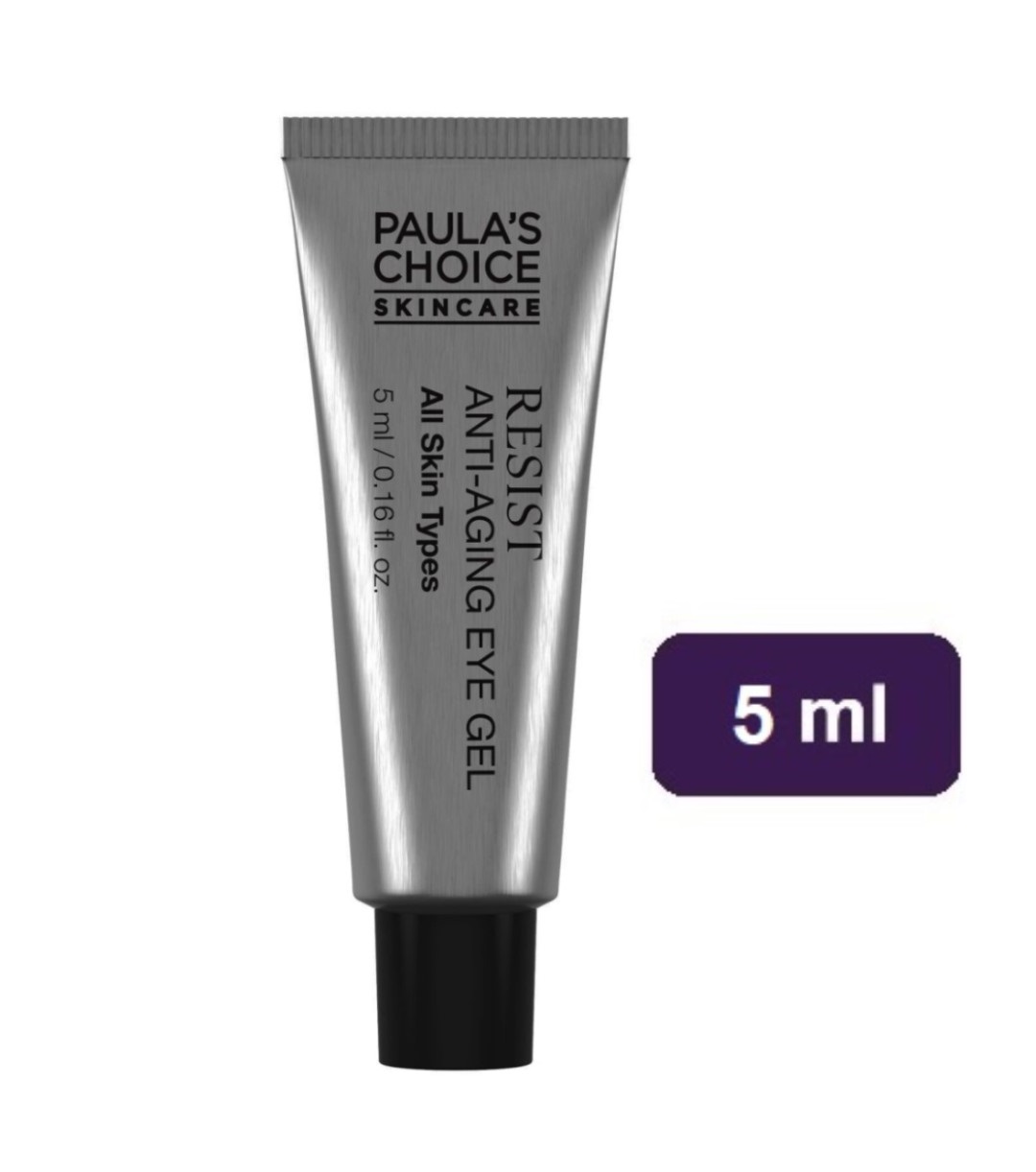 PAULA'S CHOICE :: ขนาดทดลอง Resist Anti-Aging Eye Gel เจลลดเลือนริ้วรอยรอบดวงตา ช่วยบรรเทาอาการบวมถุงใต้ตา ลดเลือนริ้วรอยเหี่ยวย่น ปรับผิวให้ขาวขึ้น