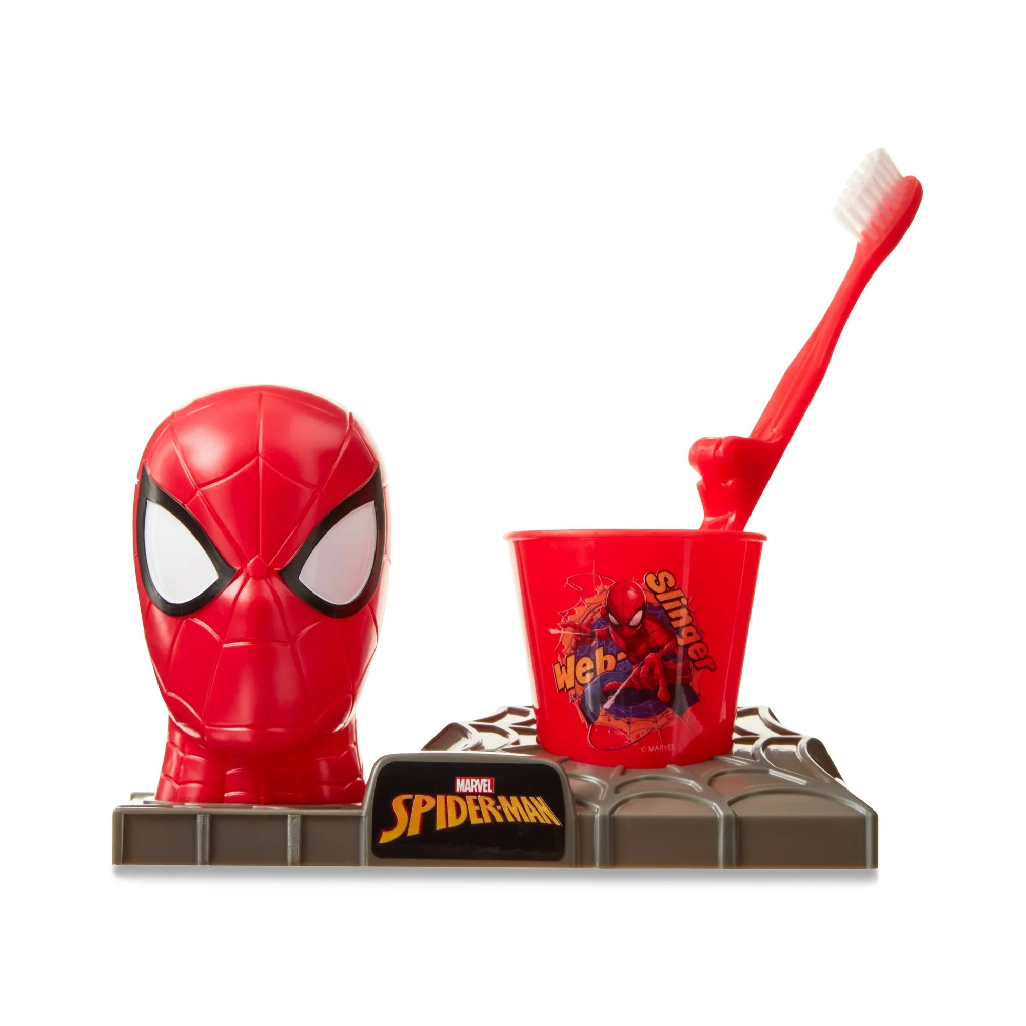 เซ็ทแปรงสีฟัน Great Smile Set ในเซทมี แปรงสีฟัน + แก้วบ้วนน้ำ + ตัวการ์ตูนแท่นวางแปรงกับแก้วน้ำ คละลาย