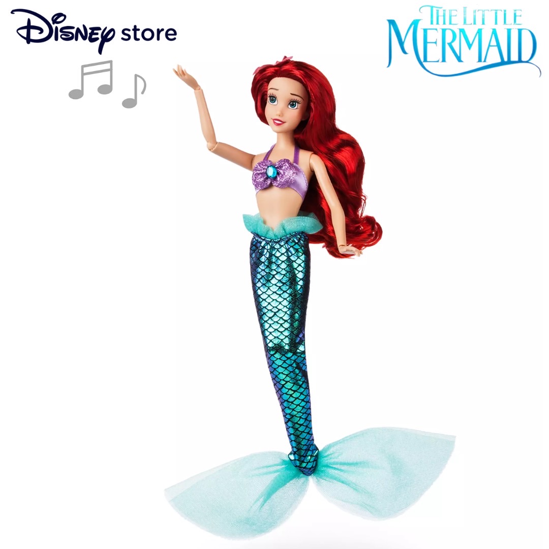นำเข้า🇺🇸 ตุ๊กตาเจ้าหญิง Ariel Singing Doll – ตุ๊กตาร้องเพลงได้จาก The Little Mermaid ราคา 1,790 บาท