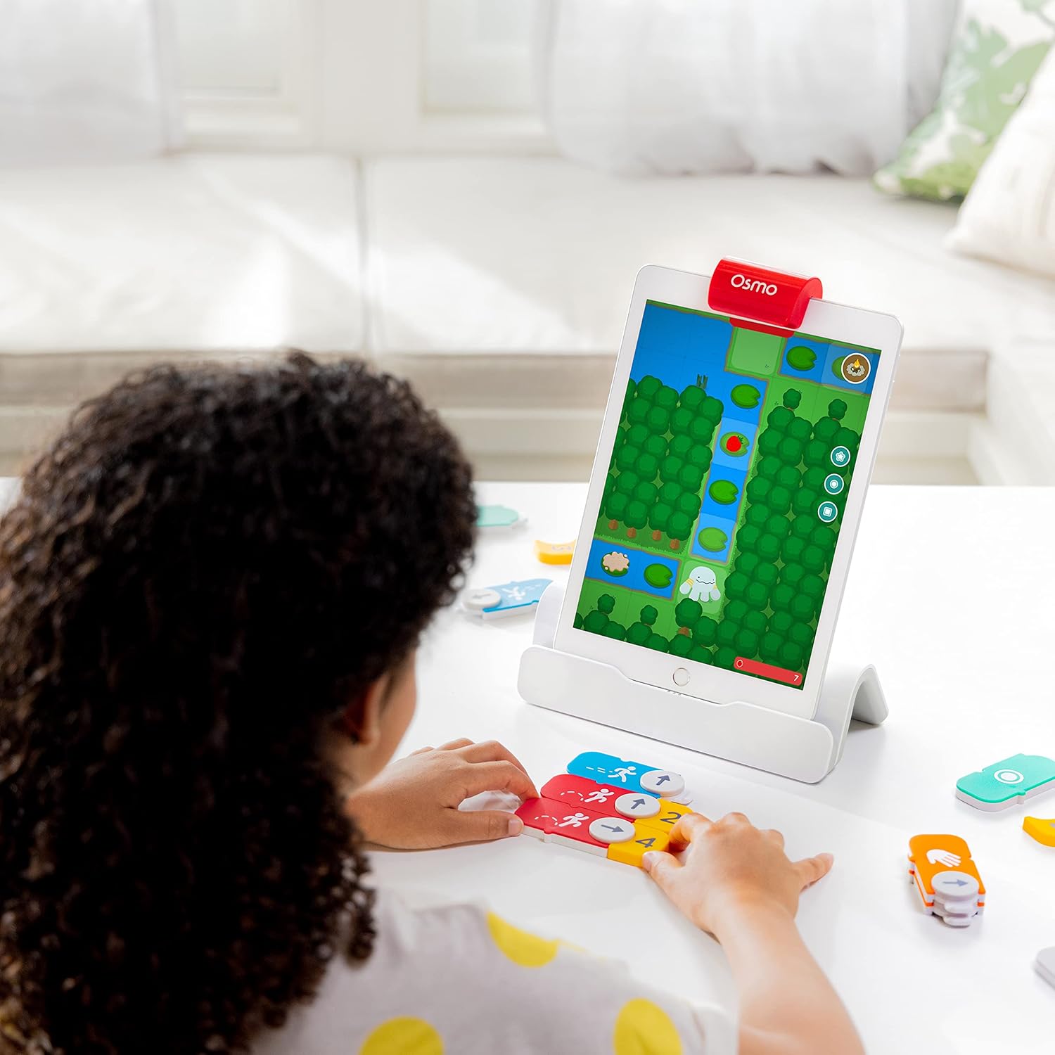 NEW นำเข้า🇺🇸 Osmo - Coding Starter Kit for iPhone & iPad-3 - ชุดเริ่มต้นการเขียนโค้ดสำหรับ iPhone และ iPad-3 เกมการเรียนรู้เพื่อการศึกษา-สำหรับเด็กอายุ 5-10 ปีขึ้นไป ราคา 4,190 บาท