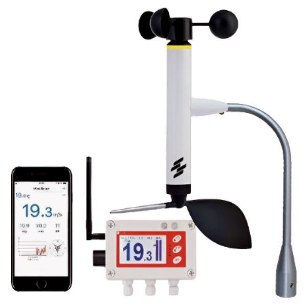 Scarlet รุ่นWSD-E11 เครื่องวัดความเร็วลมไร้สาย, Ex-Proof Wireless Anemometer With Direction