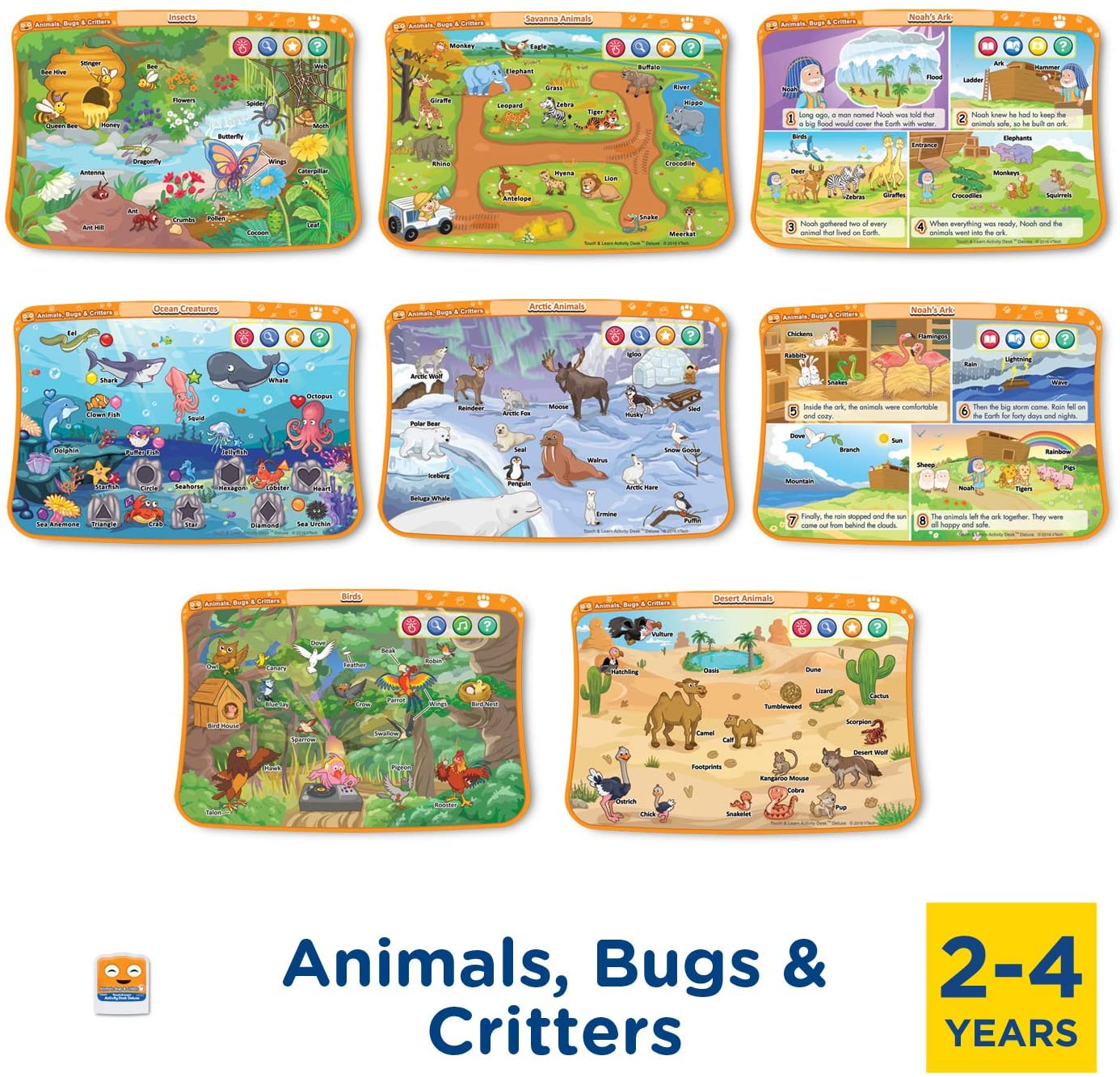 ชุดเสริมก่อนวัยอนุบาล VTech Activity Desk 4-in-1 Pre-Kindergarten Expansion Pack Bundle for Age 2-4 ราคา 3590 บาท