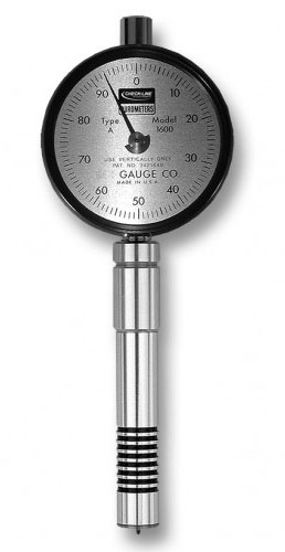 Rex รุ่นRX-1600-Mเกจกดวัดความแข็งยางแบบเข็ม,Durometer for Rubber,Meas.range:0～100units