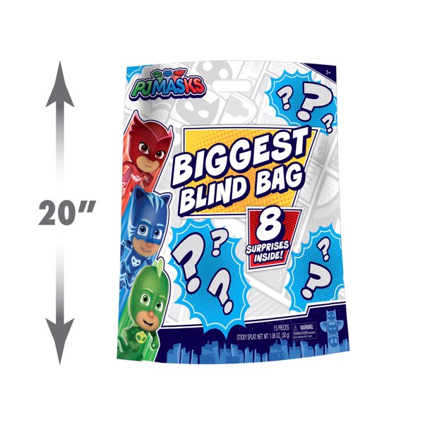 ถุงสุ่ม Just Play PJ Masks Biggest Blind Bag Ever, 8 pieces, Preschool Ages 3 up ราคา 550 บาท