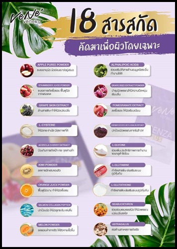 เวเน่ วิเซนซ่า พลัส VENE’ VICENZA PLUS (2 ฟรี 1)