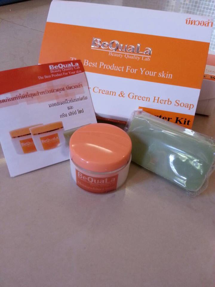 ครีมบีควอล่า(bequala) เซตเปลี่ยนหน้าสิวให้เป็นหน้าใส โปรฟรี EMS