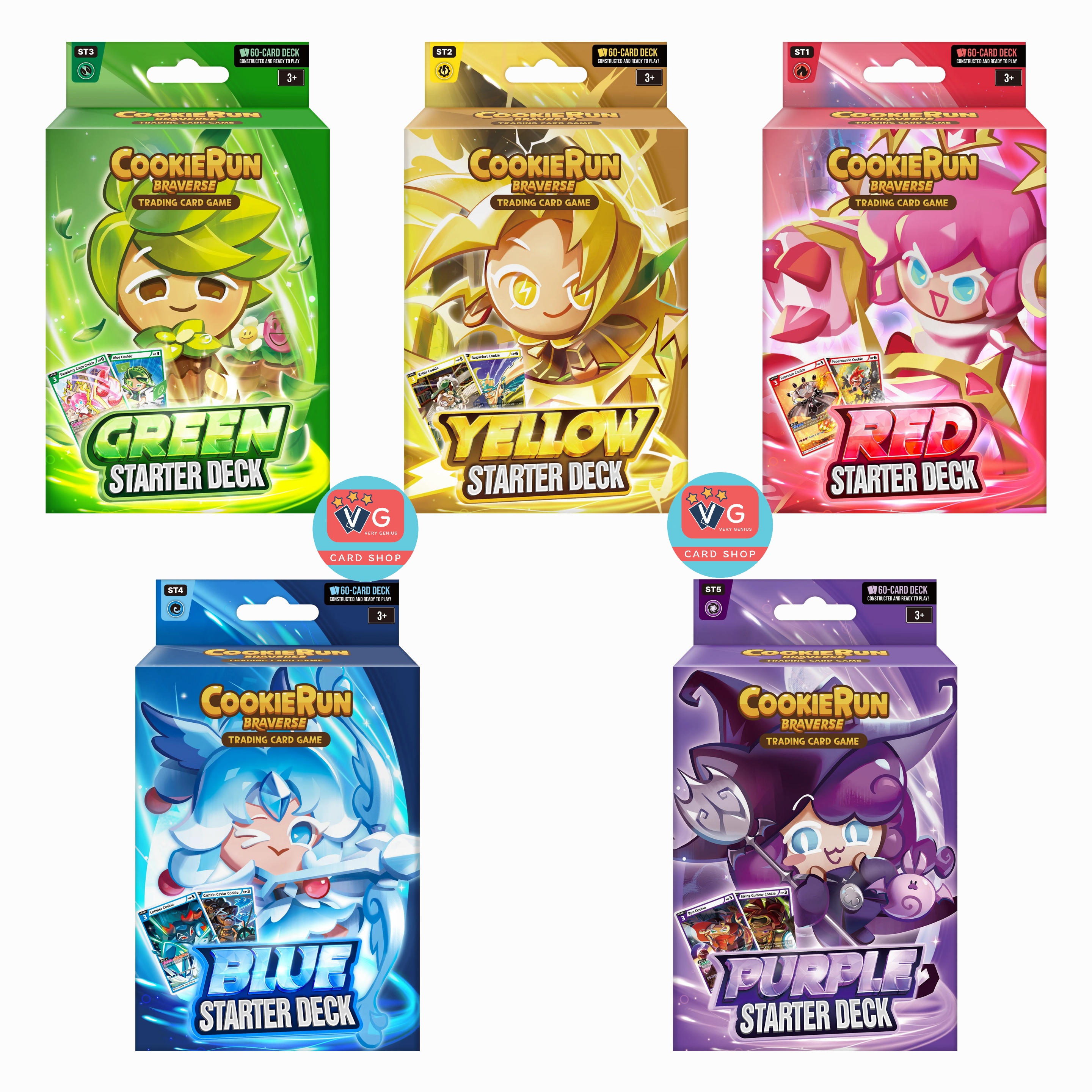 CookieRun Braverse Trading Card Game Starter Deck