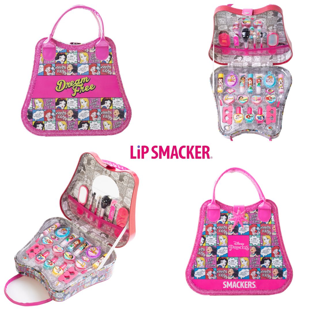 นำเข้า 🇺🇲 กระเป๋าใส่เครื่องสำอางเด็ก Lip Smacker Disney Princess Weekender Bag ราคา2,290 บาท