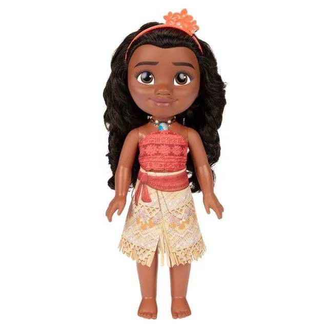 นำเข้า US Disney Princess Moana Toddler Doll with Child Sized Dress and Accessories ตุ๊กตา Disney Princess Moana พร้อมชุดเดรสและอุปกรณ์เสริมสำหรับเด็ก ราคา 1,990 บาท