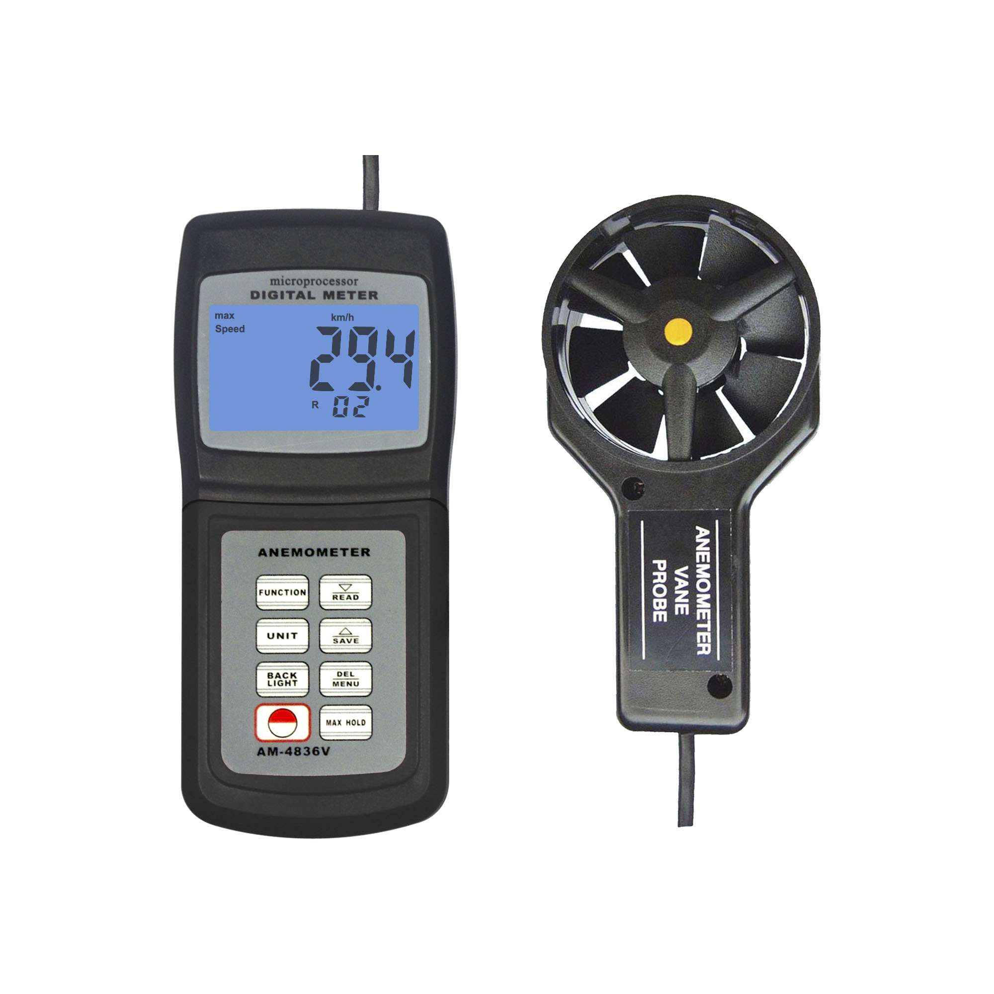 Landtek รุ่นAM-4836V Anemometer