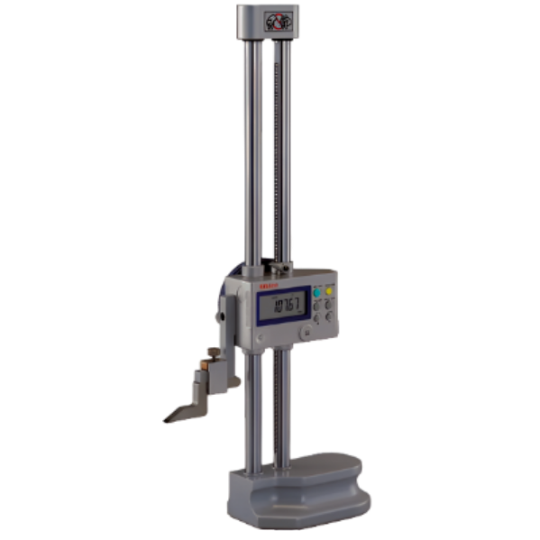 Mitutoyo รหัส 192-614-10 เกจวัดความสูงแบบดิจิตอล,LCD digiMatic height gauge,0～600mm,resolution:0.02mm-0.005mm,accuracy:-/+0.05mm,8.3kg mass
