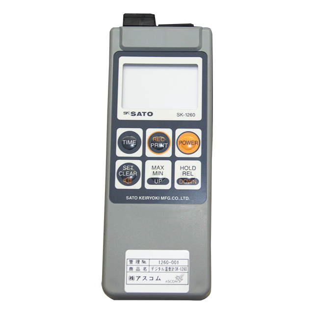 SK Sato รุ่นSK-1260เครื่องวัดอุณหภูมิแบบดิจิตอลกันน้ำ,Waterproof Digital Thermometer,Cat.No.8080-05(Separate probe)