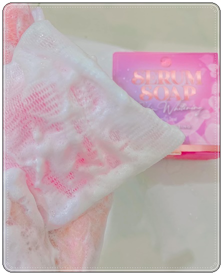 สบู่เซรั่ม NB Serum Soap Skin Whitening สบู่ครูเบียร์