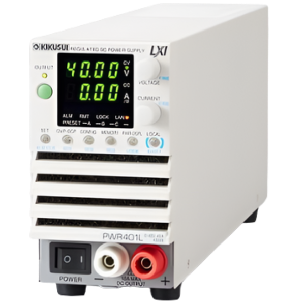 Kikusui รุ่น PWR401L-400W แหล่งจ่ายไฟกระแสตรงขนาดกะทัดรัด,Compact wide-range DC power supply,Output:0～40V,0～40A