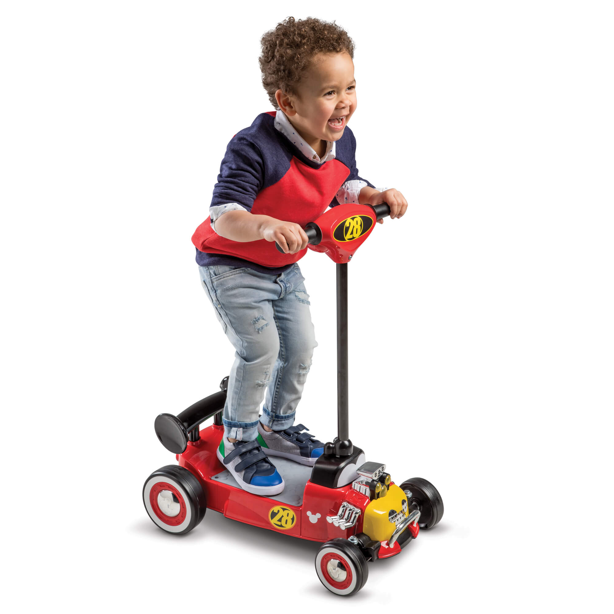 ใหม่ล่าสุดพร้อมส่ง!! สกู๊ตเตอร์ไฟฟ้า มิกกี้เม้าส์ Disney Mickey Mouse 6V Battery-Powered Ride-On Scooter by Huffy ราคา 3,190 บาท