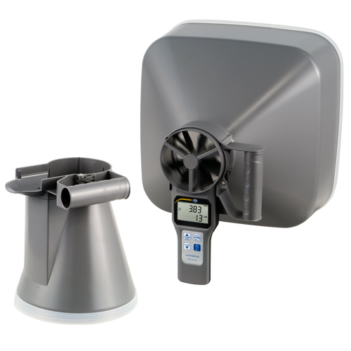 PCE รุ่นVA-20-SET เครื่องวัดความเร็วลมMultifunction Air Velocity Meter with Capture Hoods