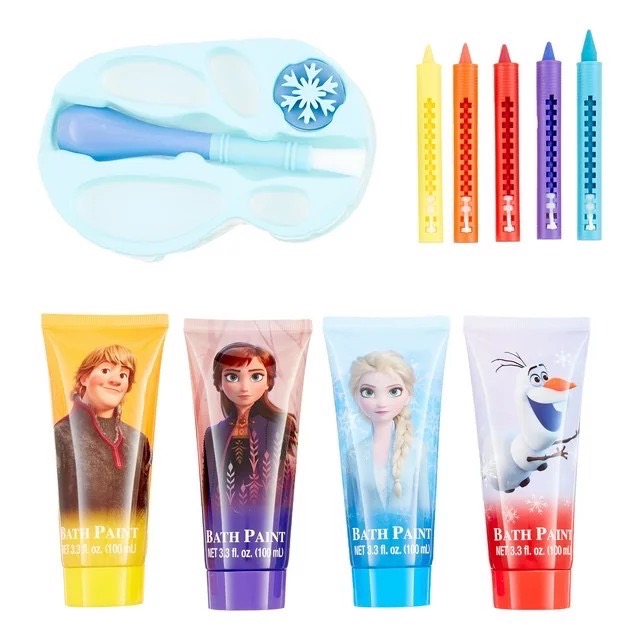 นำเข้า🇺🇸 เซ็ทกิจกรรมโฟรเซ่นFrozen II 12-Piece Bath Time Activity Set , ราคา 890 บาท