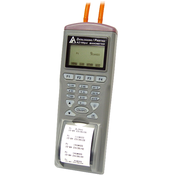 AZ-9835 PSM MANOMETER 5 LOGGER เครื่องพิมพ์ PSM MANOMETER 5 LOGGER