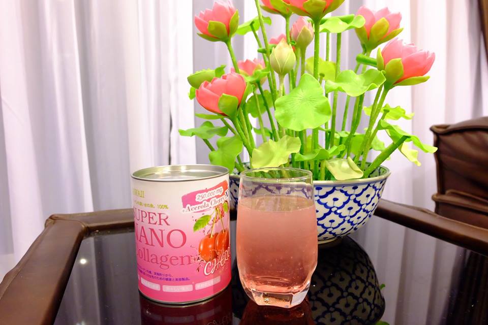 ซุปเปอร์นาโนคอลลาเจนเชอร์รี่ (Super nano collagen Acerola Cherry 250,000 mg X5)