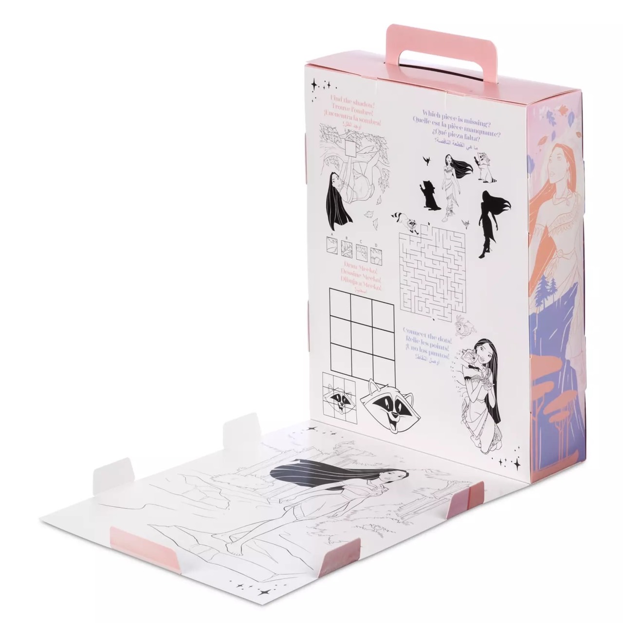 นำเข้า 🇺🇸 เซ็ทตุ๊กตาโพคาฮอนทัสและกิจกรรมระบายสีPocahontas Disney Story Doll 11" ราคา 1,590 บาท