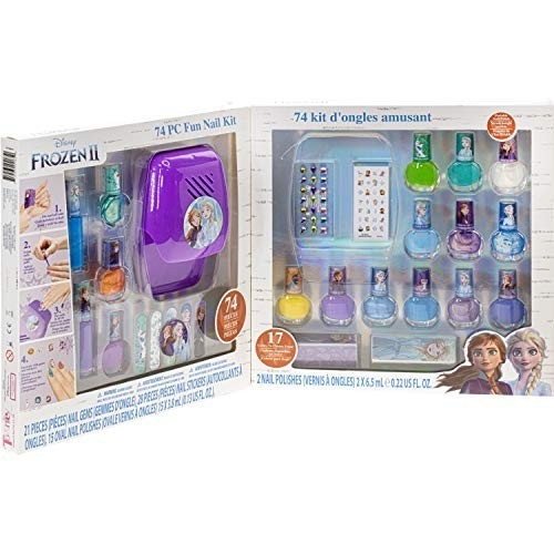 ทาเล็บเป่าลมTownley Girl Disney Frozen Mega Nail Set with Nail Dryer Foldable Gift Set for Parties, Sleepovers and Makeovers ราคา : 1090 บาท