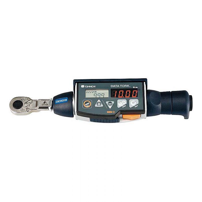 Tohnichi รุ่น CEM10N3-8D-G ประแจวัดแรงบิดแบบดิจิตอลแบบเปลี่ยนหัวได้,Digital Torque Wrench,Torque range:2～10Nm.