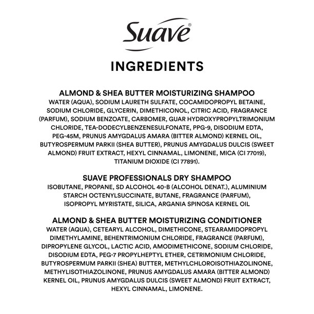 แชมพู ครีมนวดผม Suave Almond & Shea Butter Moisturizing Holiday Gift ราคา 990 บาท