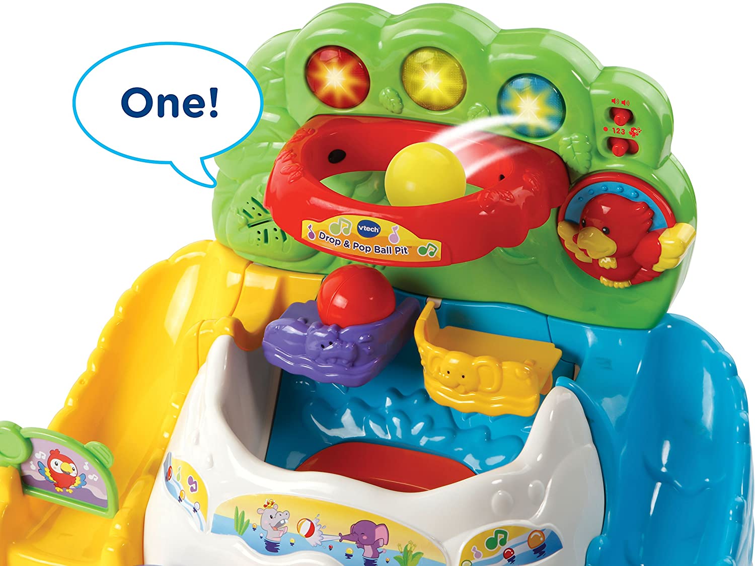 บ่อบอล VTech Pop-a-Balls Drop and Pop Ball Pit, Green ลูกบอลมหาสนุก ราคา 3390 บาท