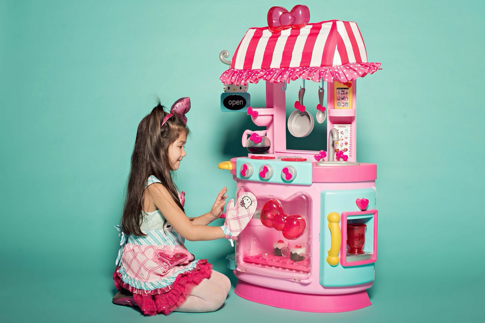 Hello Kitty Kitchen Cafe - ชุดครัว ร้านกาแฟ คิตตี้
