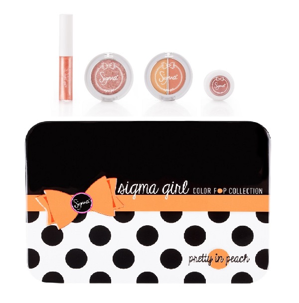 SIGMA :: Color Pop Makeup Kit - Pretty in Peach ชุดแต่งหน้า สีสันสดใส Pretty in Peach คอเล็คชั่นใหม่จาก Sigma