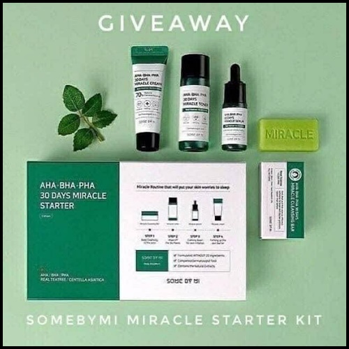 AHA-BHA-PHA 30 Days Miracle Starter Kit ชุดบำรุงผิวหน้า สำหรับผู้ที่มีปัญหาสิวโดยเฉพาะ