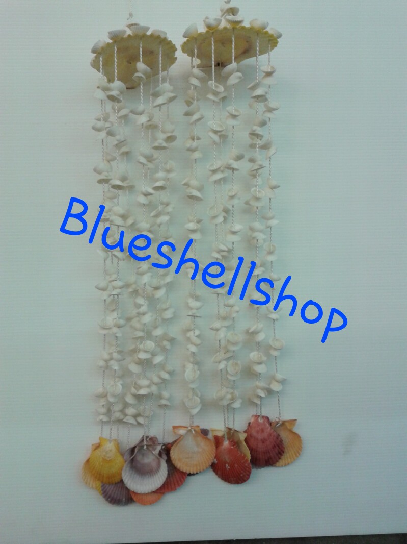 โมบายหอยตุ๊บป่องผสมหอยทับทิม