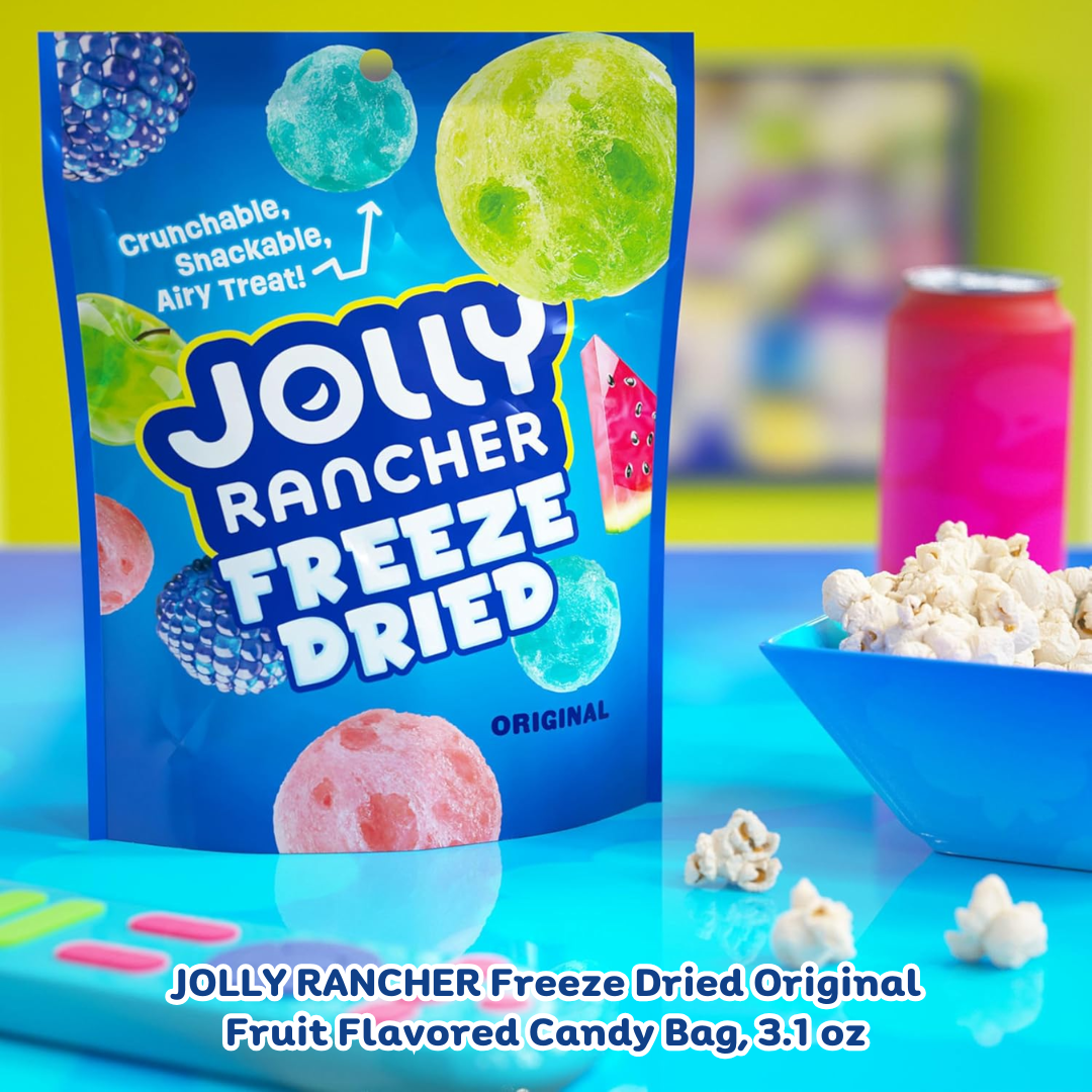 นำเข้า 🇺🇸 ✨ลูกอม Jolly Rancher Freeze Dried Original แบบฟรีซดราย เปรี้ยวหวานถึงใจ ราคา 550 บาท