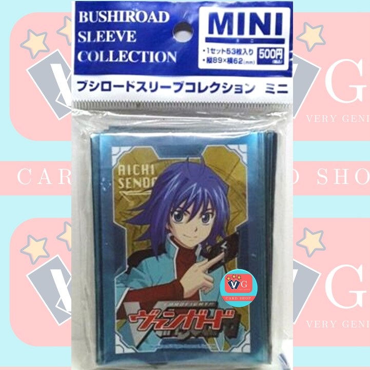 ซองใส่การ์ด สลีฟไอจิญี่ปุ่น Bushiroad Cardfight Vanguard Sleeve Collection Mini Vol.3 Sendo Aichi 53ซอง Vanguard แวนการ์ด