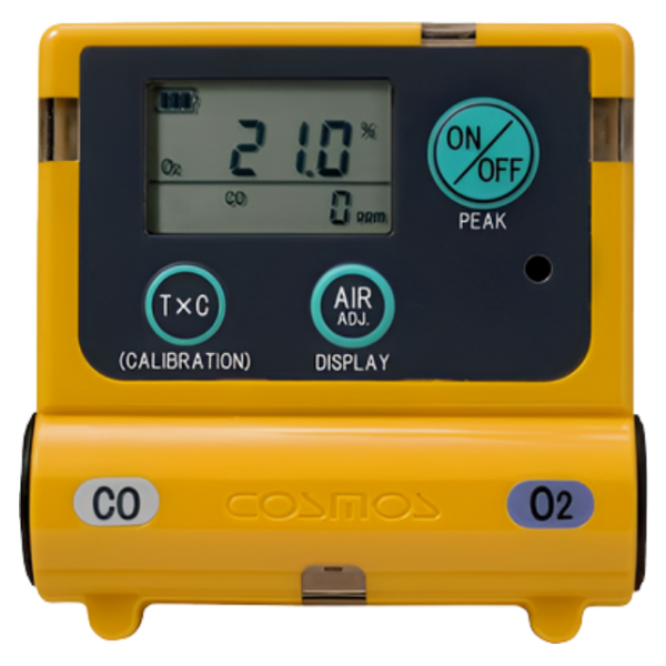Cosmos รุ่น XOC-2200 เครื่องวิเคราะห์ออกซิเจนและคาร์บอนมอนอกไซด์,Oxygen,Carbon Monoxide Analyzer