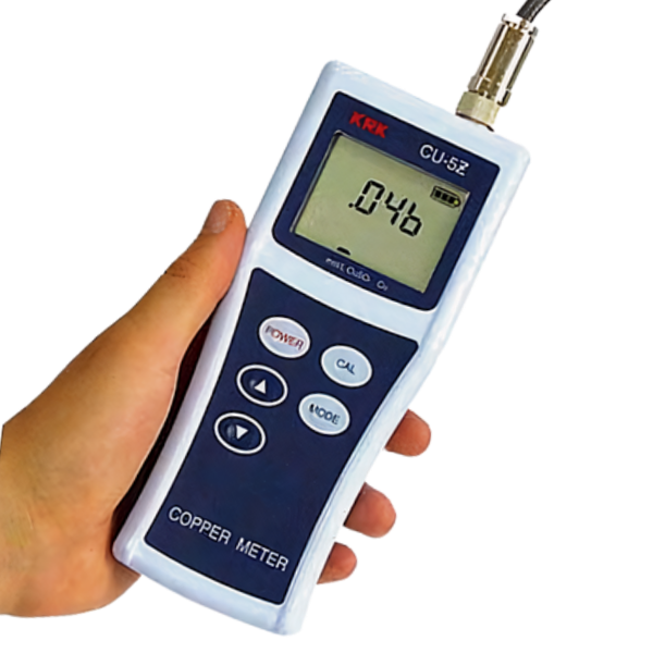 Kasahara รหัส CU-5Z เครื่องวัดความเข้มข้นสำหรับทองแดงแบบพกพา,Portable Copper Concentration Meter