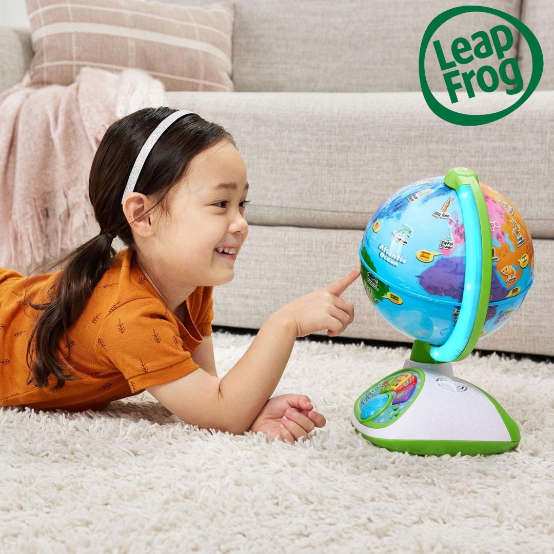 นำเข้า 🇺🇸 ✨LeapFrog LeapGlobe Touch – ลูกโลกอินเตอร์แอคทีฟสำหรับเด็กแตะปุ๊บ ฟังปั๊บ ราคา 3,990 บาท
