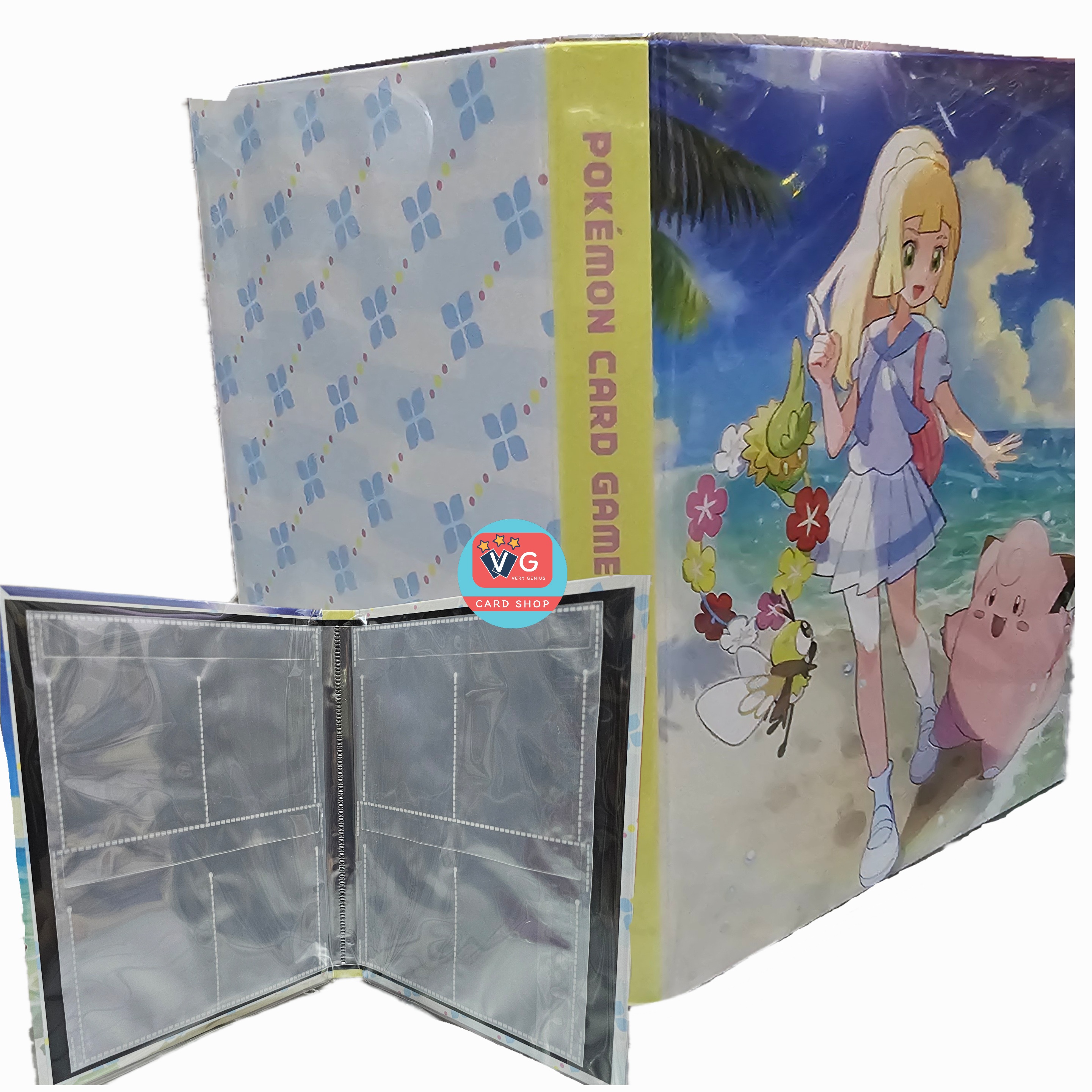 Pokemon Cards Game - Collection File Set Lillie Battle Partners Japan limited แฟ้มใส่การ์ดโปเกมอน 2×2
