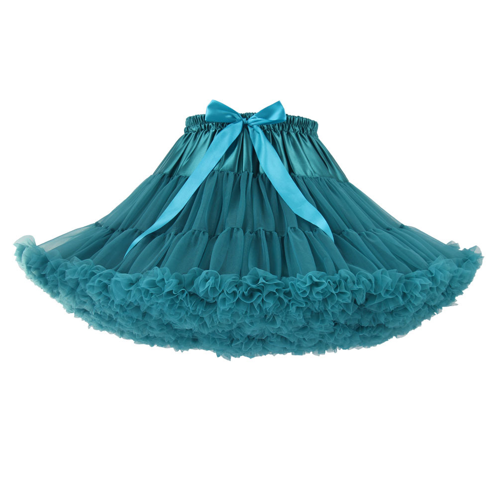 กระโปรงฟูสีเขียว Tutu Skirt