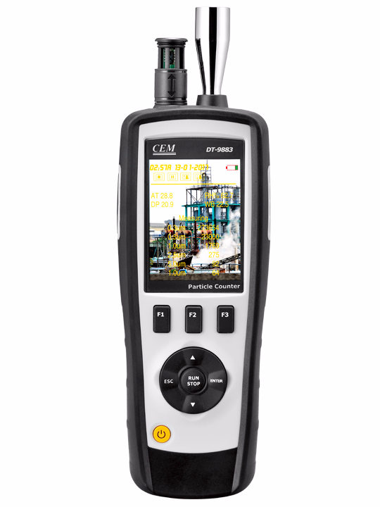 CEM รหัส DT-9883M เครื่องวัดปริมาณฝุ่นในอากาศ,Air Particle Counter(6-in-1)with multiple gas detector