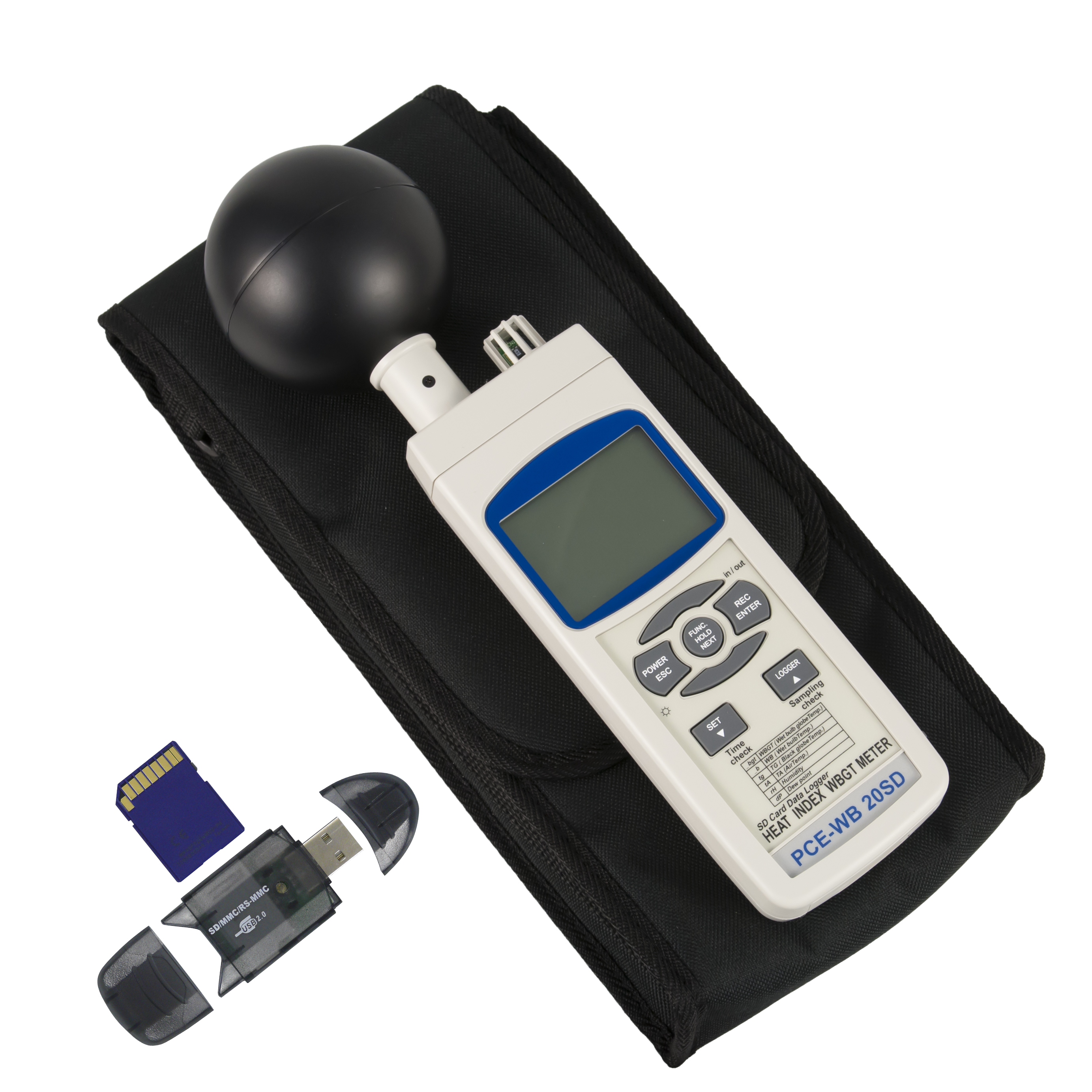 PCE รุ่นWB-20SD Multifunction เครื่องวัดความชื้นในอากาศAir Humidity Meter