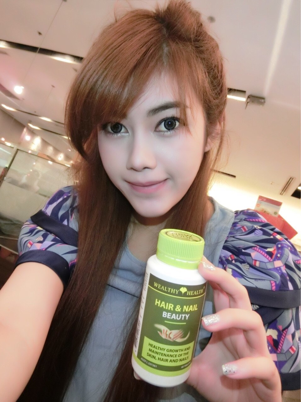 Wealthy Health Hair and Nail beauty วิตามินบำรุงผมและเล็บ ปลีก-ส่ง