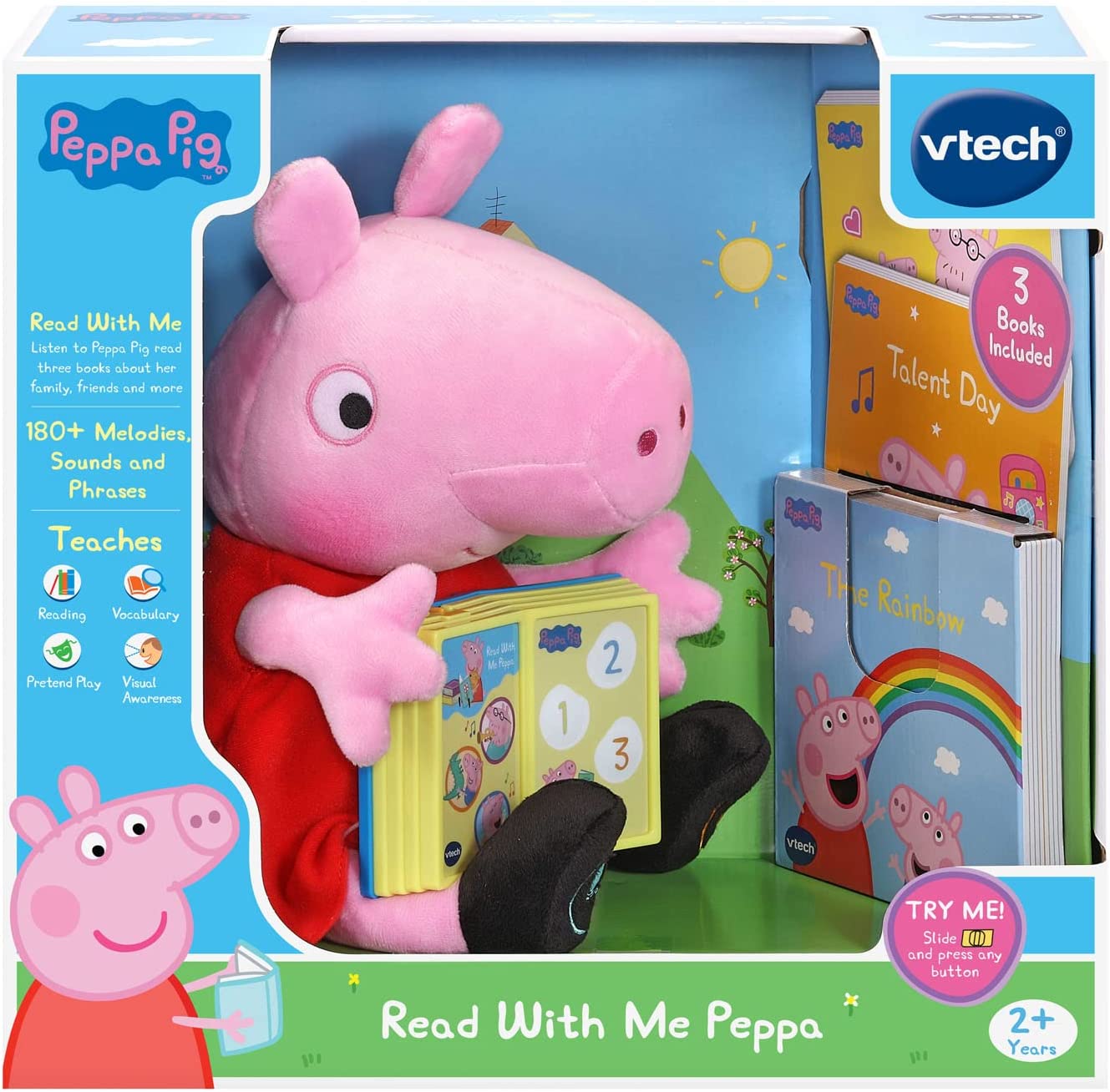 ตุ๊กตา VTech Peppa Pig Read with Me Peppa, Pink ราคา 2190.- บาท
