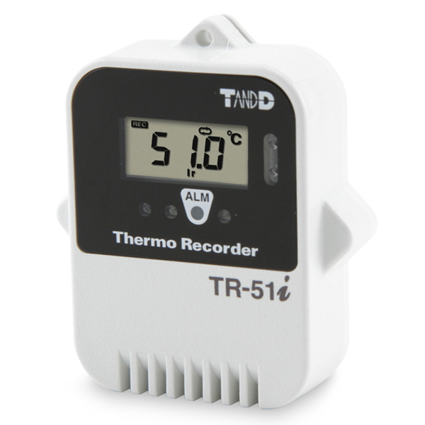 T & D Ondotori รุ่นTR-51iเครื่องบันทึกข้อมูลอุณหภูมิแบบกันน้ำขนาดเล็กSmall waterproof temperature data logger TR-51i