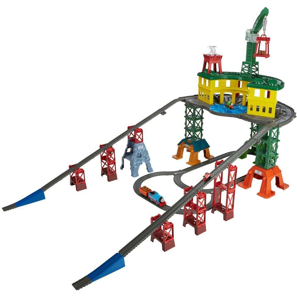 ชุดควบคุมสถานีรถไฟโทมัส Thomas & Friends Super Station Railway Train Track Set
